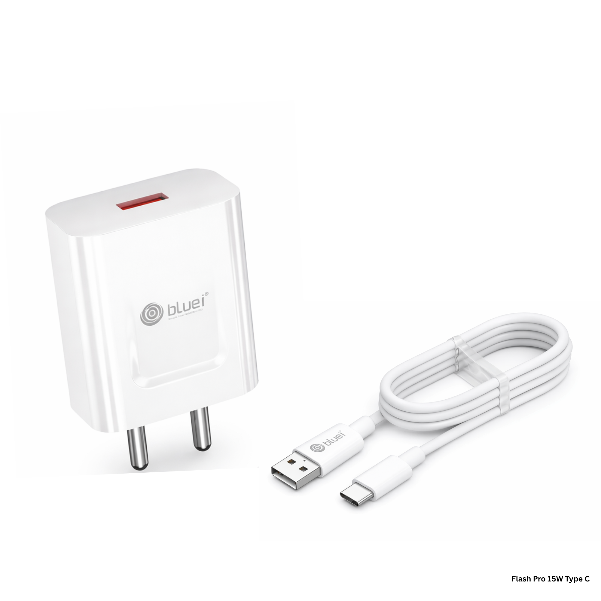 Flash Pro 15W Single USB with Type-C Cable
