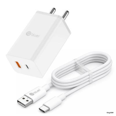 King 65W Qc + Pd Charger With Type-c Cable