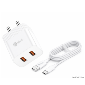 Speed Pro 15W Dual USB with Micro USB Cable